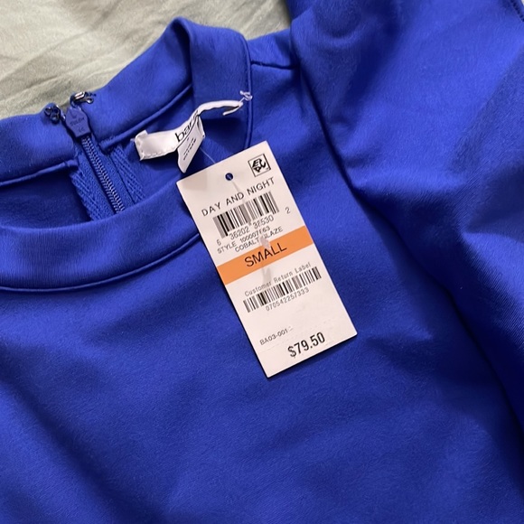 Ruffled Blue Midi - Picture 3 of 4